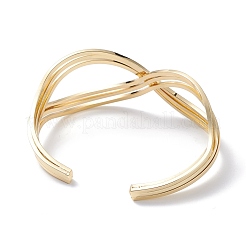 Brass Cuff Bangle&nbsp;BJEW-P168-D02