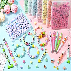 20Pcs Silicone Beads&nbsp;SIL-SZ0003-38W