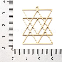 304 Stainless Steel Pendants&nbsp;STAS-U030-05G