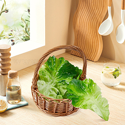 PVC Imitation Lettuce Leaf&nbsp;DJEW-WH20002-23