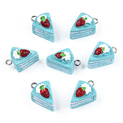 Opaque Resin Pendants&nbsp;CRES-CJC0008-01C