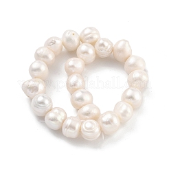 Natural Cultured Freshwater Pearl Beads Strands&nbsp;PEAR-C003-15B