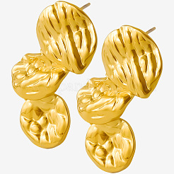 Geometric Irregular 304 Stainless Steel Stud Earrings&nbsp;HE6710-2