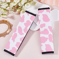 Cow Pattern Nylon Car Safety Belt Cover&nbsp;AJEW-WH20006-70C
