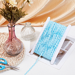25M Polyester Wavy Fringe Trim Ribbon&nbsp;OCOR-ME0001-90B