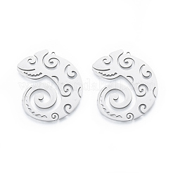 Non-Tarnish 201 Stainless Steel Pendants&nbsp;STAS-N090-LA927-1