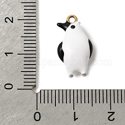 304 Stainless Steel Enamel Pendants&nbsp;STAS-G386-10G
