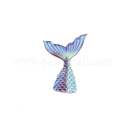 Luminous Resin Mermaid Tail Ornaments&nbsp;LUMI-PW0004-017D