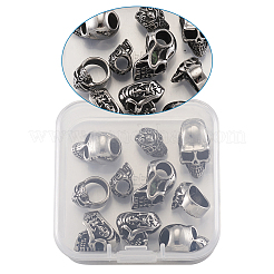 304 Stainless Steel European Beads&nbsp;STAS-TA0004-24