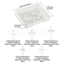 25Pcs 5 Styles Brass Pendants&nbsp;KK-FS0001-51S