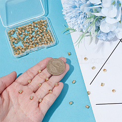 150Pcs Brass Beads&nbsp;KK-UN0005-69