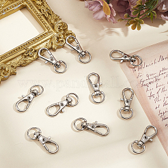 10Pcs Alloy Swivel Lobster Claw Clasps&nbsp;FIND-HY0005-47P