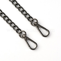 Iron Curb Chain Bag Strap&nbsp;FIND-WH0075-87C