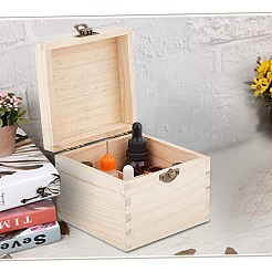 9 Sections Wooden Box Storage&nbsp;WOOD-WH0103-41