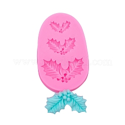 Christmas Holly Berry with Leaves Fondant Molds&nbsp;X-DIY-I060-04