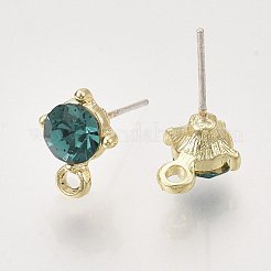 Alloy Stud Earring Findings&nbsp;PALLOY-N0149-21B