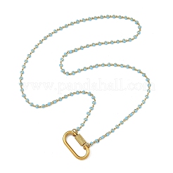 Handmade Enamel Beaded Necklaces&nbsp;NJEW-JN06628
