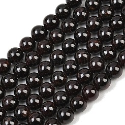 Garnet Round Beads Strands&nbsp;G-O081-03-6mm