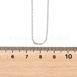Brass Chain Necklaces&nbsp;MAK-F013-04P