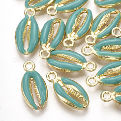 Alloy Enamel Pendants&nbsp;X-PALLOY-T065-27-M