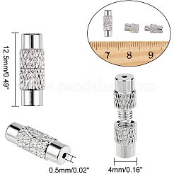 Brass Screw Clasps&nbsp;KK-NB0002-10