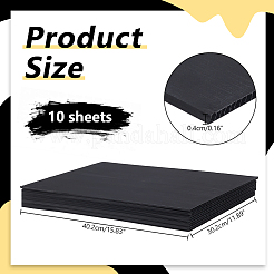 Plastic Corrugated Sheets Pads&nbsp;DIY-WH0569-60A-01