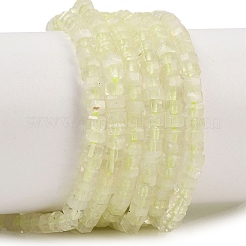 Natural Lemon Quartz(Heated) Beads Strands&nbsp;G-G345-C02-2x4mm