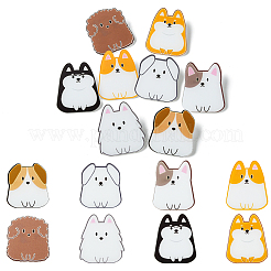 8Pcs 8 Styles Acrylic Brooches&nbsp;FIND-CJ0001-94