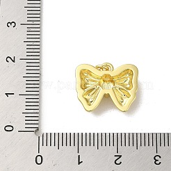 Rack Plating Brass Pendant with Jump Rings&nbsp;KK-H473-18G-02