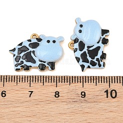 Printed 304 Stainless Steel Enamel Pendants&nbsp;SA-CBADC81-08G-03