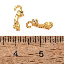 Brass Micro Pave Cubic Zirconia Pendant Cabochons Settings&nbsp;KK-F941-17G