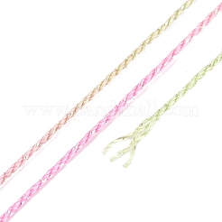 5 Rolls 9-Ply Braided Nylon Strings with Metallic Thread&nbsp;OCOR-Q062-01K