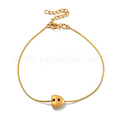 304 Stainless Steel Serpentine Chain Bracelets&nbsp;BJEW-H608-01G-A