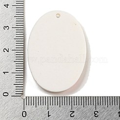 Geometrical Shape with Fruit Handmade Polymer Clay Pendants&nbsp;CLAY-E008-01B