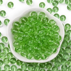 Transparent Colours Glass Seed Beads&nbsp;SEED-Z004-T8MM-08