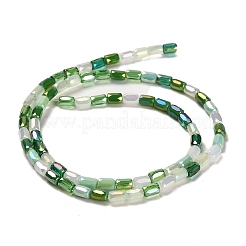Electroplate Glass Beads Strands&nbsp;EGLA-D030-08C