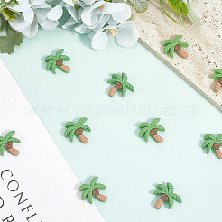 60Pcs Opaque Resin Cabochons&nbsp;RESI-SC0006-11