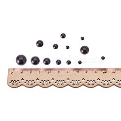 1Box Imitation Pearl ABS Acrylic Dome Cabochons&nbsp;SACR-PH0001-25