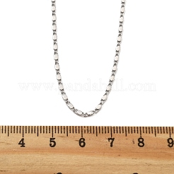 Brass Link Chain Necklaces for Women&nbsp;NJEW-D302-17P