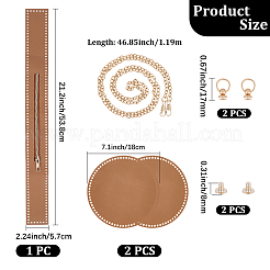 DIY PU Leather Bucket Bag Making Kits&nbsp;DIY-WH20081-056A