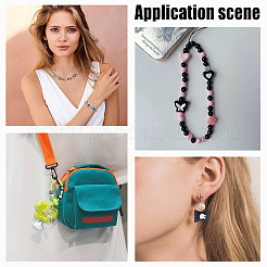 260Pcs 21 Styles Two-tone Acrylic Beads&nbsp;OACR-AR0001-36