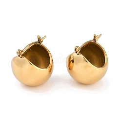 304 Stainless Steel Hoop Earrings&nbsp;EJEW-D282-04G-02