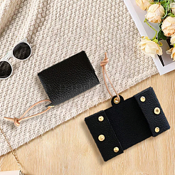 1Pc Imitation Leather Pocket Tissue Holder&nbsp;AJEW-CL0001-66A