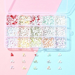127.5G 15 Colors Baking Paint Glass Seed Beads&nbsp;SEED-FS0001-40