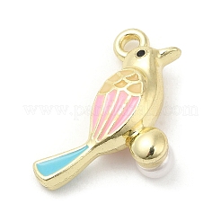 Alloy Enamel Pendants&nbsp;ENAM-D058-03G-01