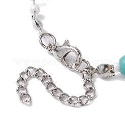 3Pcs 3 Style Alloy Starfish Charm Bracelets Set&nbsp;BJEW-JB10090