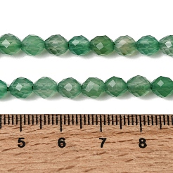 Dyed & Heated Natural Green Onyx Agate Beads Strands&nbsp;G-K376-F23-01