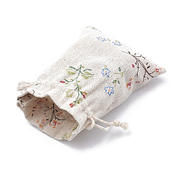 Polycotton(Polyester Cotton) Packing Pouches Drawstring Bags&nbsp;ABAG-T006-A06