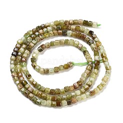 Natural Green Garnet Beads Strands&nbsp;G-H042-B15-01B