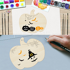 Wooden Pendant Decorations&nbsp;WOOD-WH0030-94